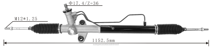 autopeças sorocaba cremalheira de direção hidráulica 44200-bz142 08TR2809 DAIHATSU
