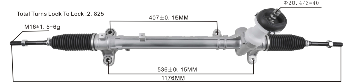 autopeças campinas cremalheira de direção hidráulica 56500-c5001 56500c5000 08TR2728 HYUNDAI/KIA