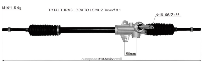 autopeças canoas cremalheira de direção hidráulica 565001r090 565001r091 56500-1w190 08TR2776 HYUNDAI/KIA
