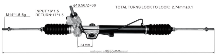 autopeças campinas cremalheira de direção hidráulica mr961357 4410a323 08TR2548 MITSUBISHI