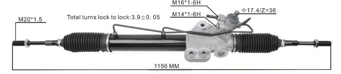 autopeças campinas cremalheira de direção hidráulica 49001-600 49001-vz10a 08TR2568 NISSAN