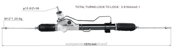 autopeças campinas cremalheira de direção hidráulica 48500-61j01-000 08TR2618 SUZUKI
