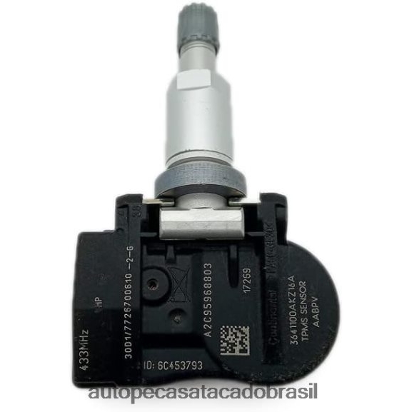 tpms haval/gwm o sensor de pressão 3641100akz16a 433mhz autopeças curitiba 8602PX3042